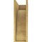 Ekena Millwork 8"W x 16"D x 24"H Classic Moab Rough Cedar Woodgrain TimberThane Corbel, Primed Tan CORUR08X16X24MOARCPR - alternate 4